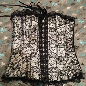 Lace Corset Size Large